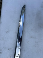 ♦️16-20 TESLA MODEL X REAR TAILGATE MOLDING TRIM BADGE CHROME OEM, 1035369-00-D