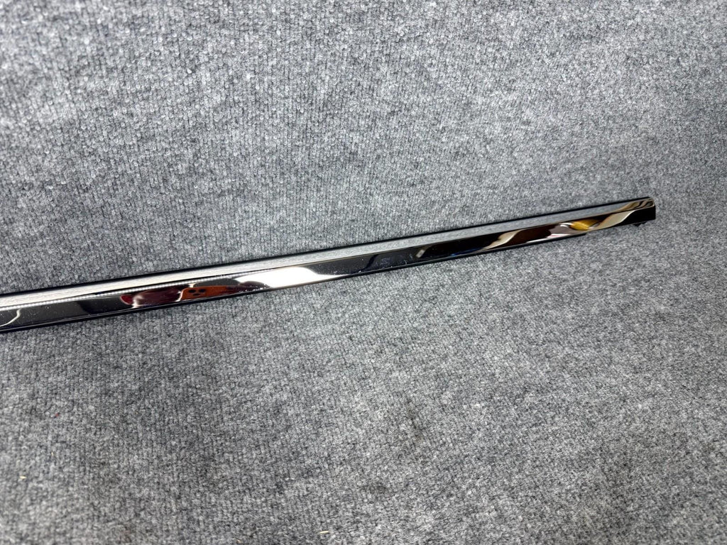 2012-2020 Tesla Model S Front Right Door Chrome Belt Molding OEM, 1038394-00-A