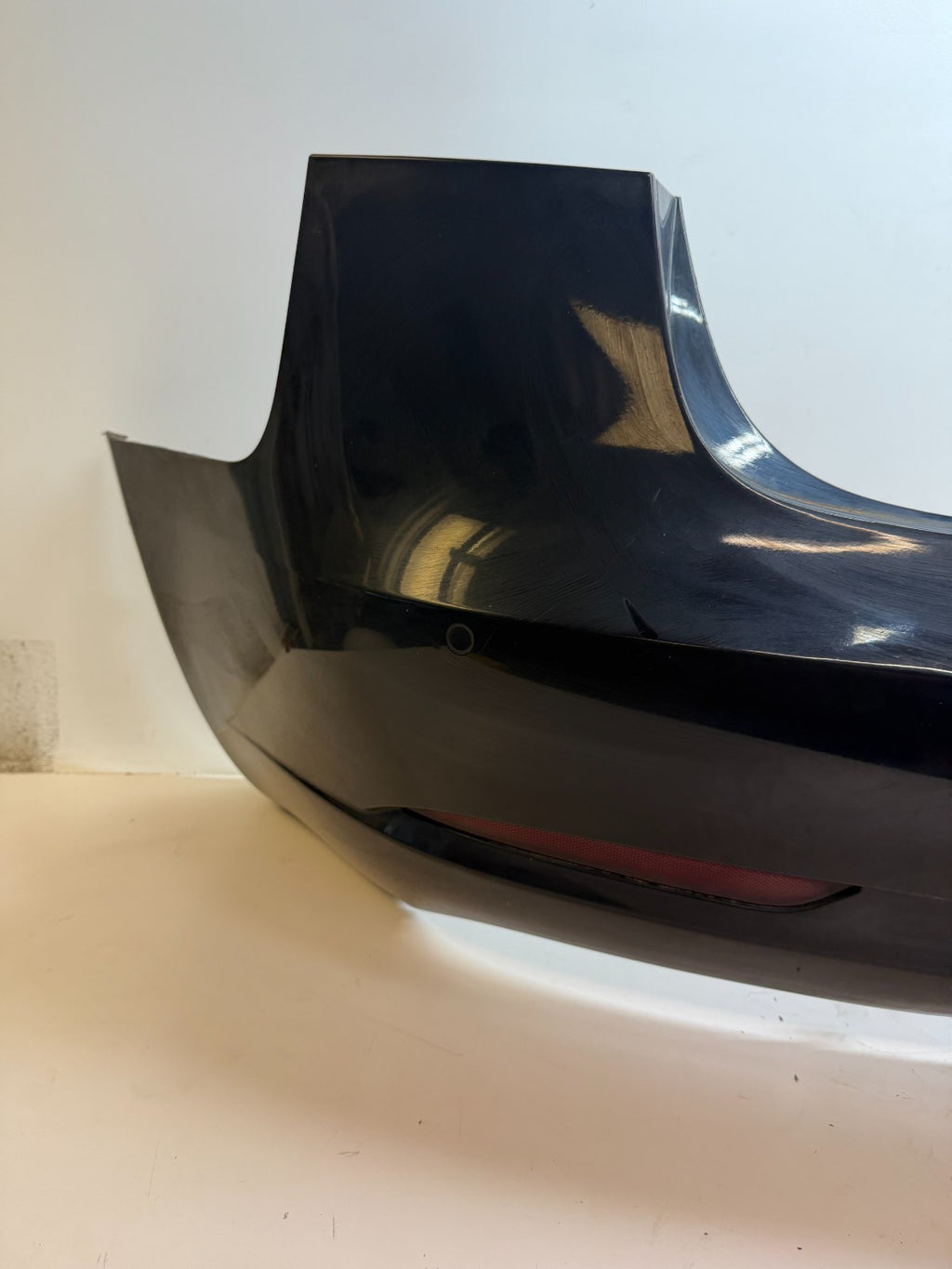 2017-2023 Tesla Model 3 M3 Rear Bumper Cover with Park Assist Sensor Black