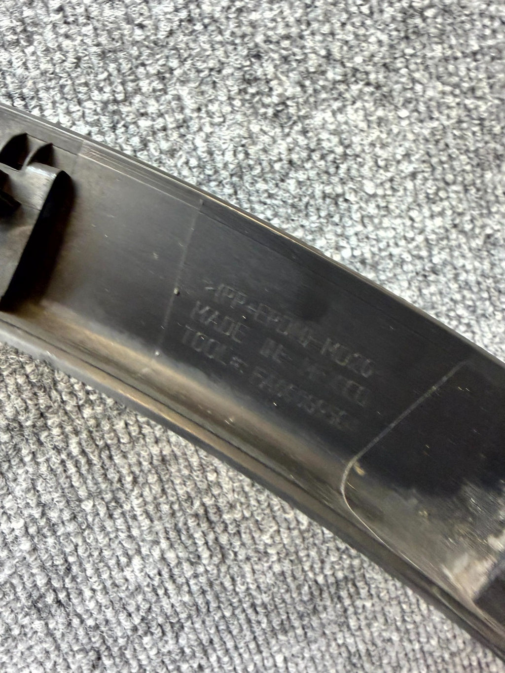 2020 - 2024 TESLA MODEL Y REAR RIGHT SIDE WHEEL FLARE MOLDING OEM, 1494164-00-C