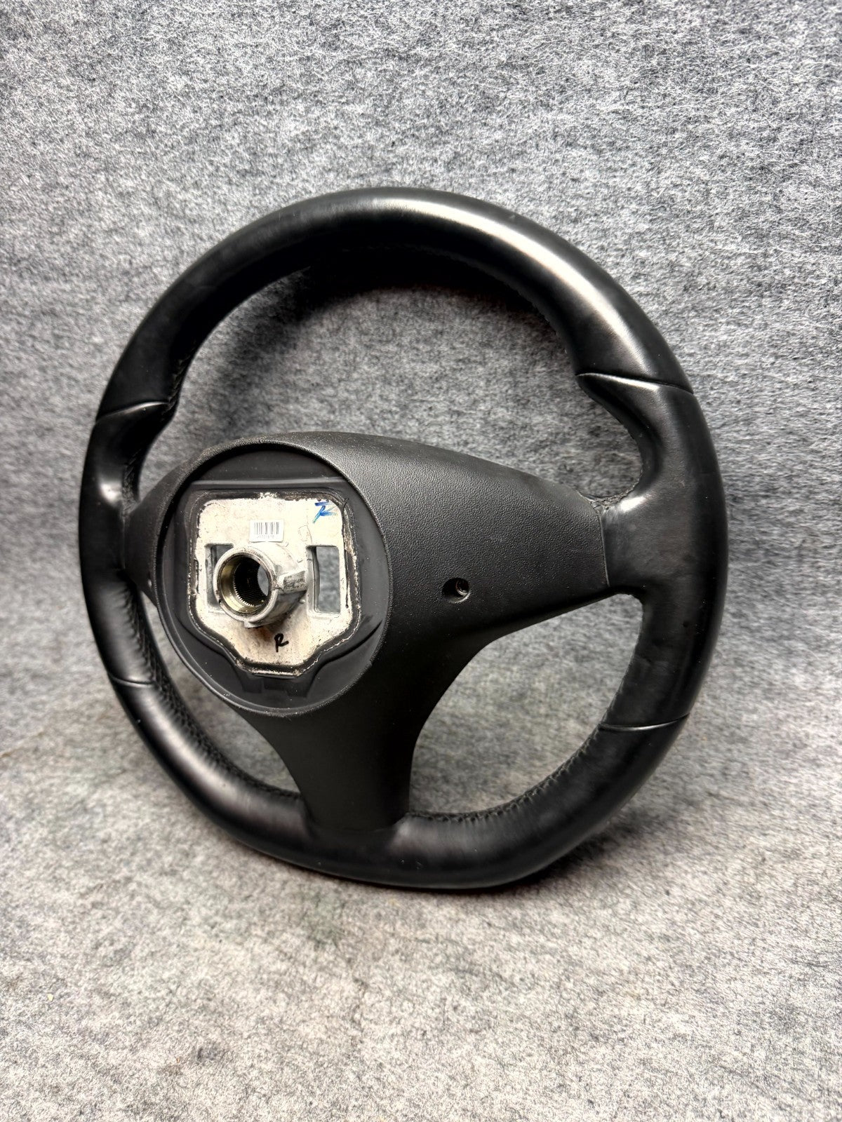 ♦️2012-2020 TESLA MODEL S DRIVER STEERING WHEEL BLACK ASSEMBLY OEM, 1005279-00-D