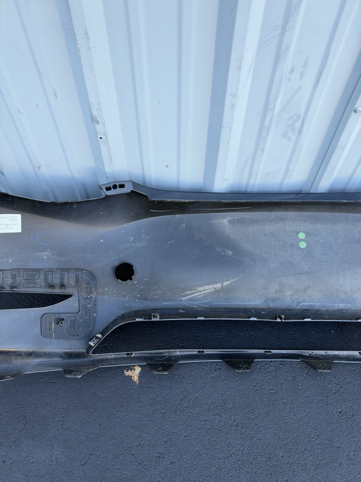 Front Bumper Cover Grey 2022-2024 Tesla Model Y 149738-TX-B OEM
