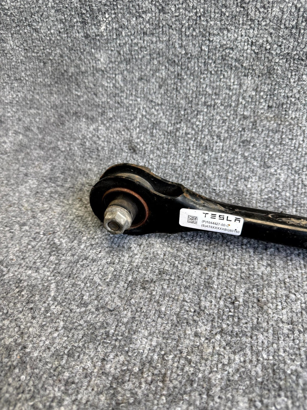 2017 – 2023 TESLA MODEL 3 REAR LEFT OR RIGHT UPPER CONTROL ARM OEM, 1044427-00-C