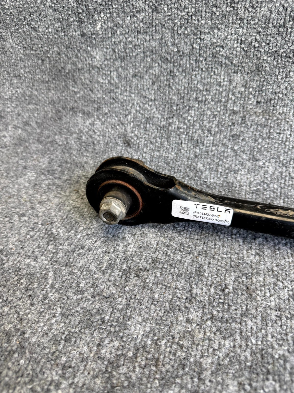 2017 – 2023 TESLA MODEL 3 REAR LEFT OR RIGHT UPPER CONTROL ARM OEM, 1044427-00-C