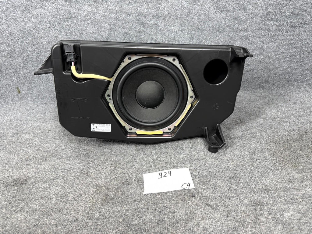 2016-2020 Tesla Model X Rear Subwoofer Bassbox Audio Speaker OEM, 1050085-00-E