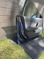 2018-2023 TESLA MODEL 3 FRONT LEFT DRIVER SIDE DOOR SHELL BLUE MIRROR INCUDED