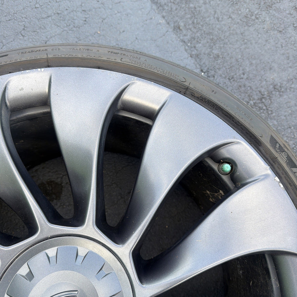20-24 Model Y Rear Uberturbine Wheel Rim 21x10.5J 48MM 11-Spokes 1188227-00-B