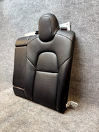 2017 - 2023 TESLA MODEL 3 REAR LEFT SIDE UPPER BACK SEAT BLACK OEM, 1452806-98-A