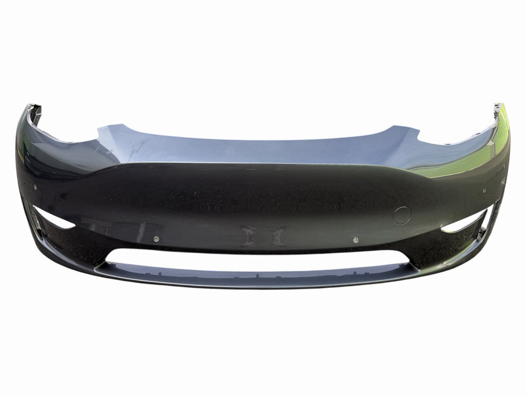 20-22 Model Y Front Bumper Cover Gray w/ Sensor Holes -  PMNG OEM 1606844-17-A