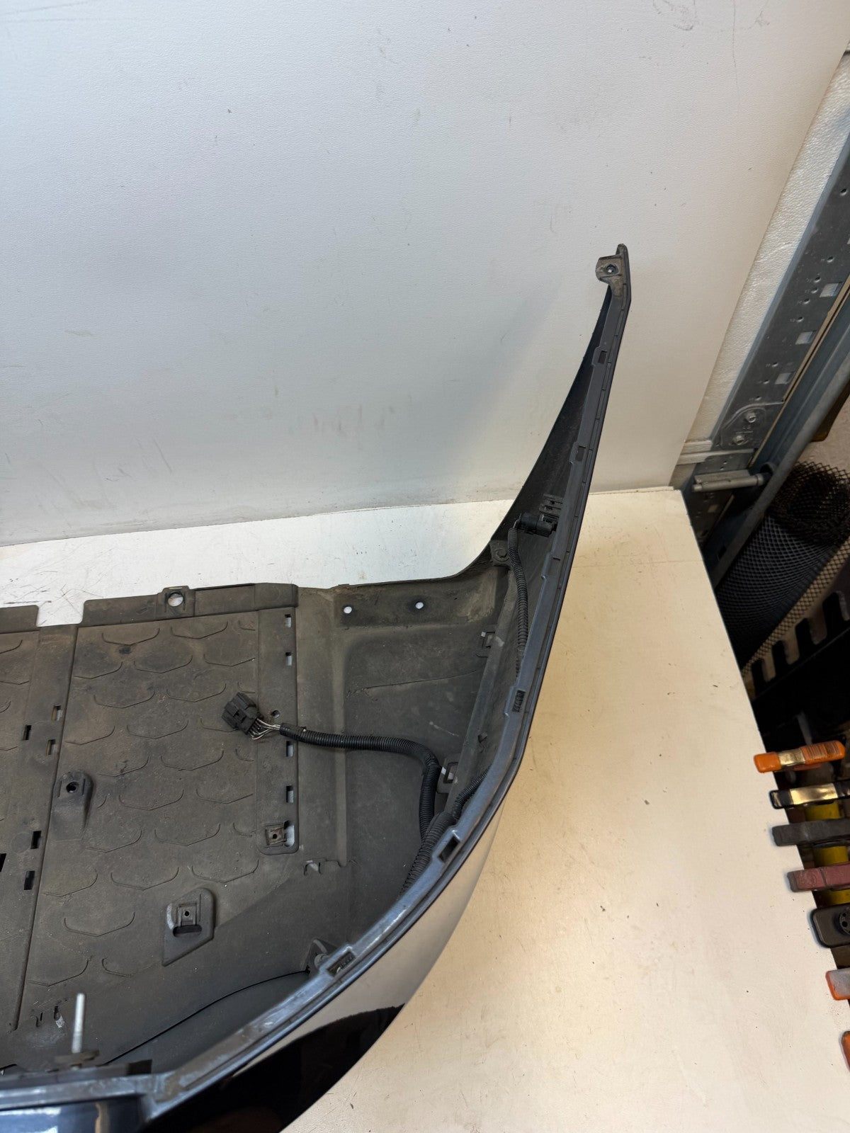 2012 - 2015 TESLA MODEL S REAR BUMPER COVER FASCIA OEM 6008179-00-D