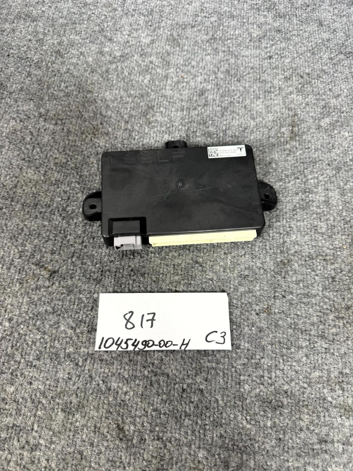 2016-2020 Tesla Model X Rear Left Falcon Door Control Module OEM, 1045490-00-H