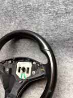 ♦️2012-2020 TESLA MODEL S DRIVER STEERING WHEEL BLACK ASSEMBLY OEM, 1005279-00-D