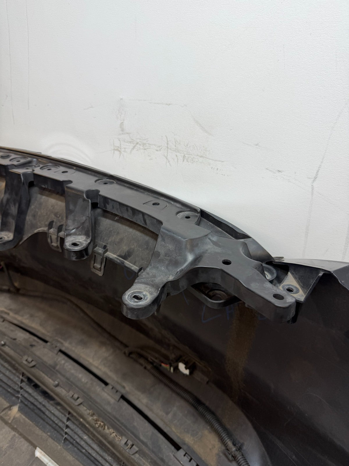 2016-2020 Tesla Model X Front Bumper Cover Complete Black