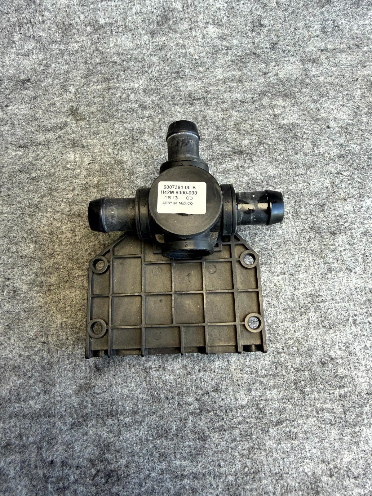 ♦️2012 - 2020 TESLA MODEL S 3 WAY COOLANT VALVE ACTUATOR OEM, 6007384-00-B