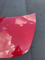 2017-2023 Tesla Model 3 M3 Front Hood Bonnet Shell Panel Cover Assy Red PPMR