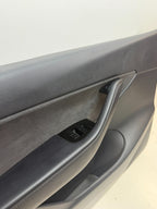 2020-2024 Tesla Model Y Front Left Door Panel Insert Black 1497294-91-B