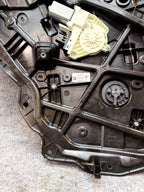 2020-2024 TESLA MODEL Y REAR LEFT SIDE DOOR WINDOW REGULATOR OEM, 1495512-00-E