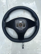♦️2012-2020 TESLA MODEL S DRIVER STEERING WHEEL BLACK ASSEMBLY OEM, 1036774-00-D