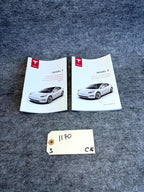 ♦️2017 - 2023 TESLA MODEL 3 OWNER'S MANUAL BOOK SET OEM