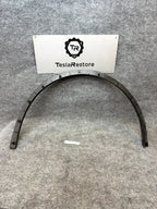 2020 - 2024 TESLA MODEL Y FRONT LEFT SIDE WHEEL FLARE MOLDING OEM, 1494161-00-C
