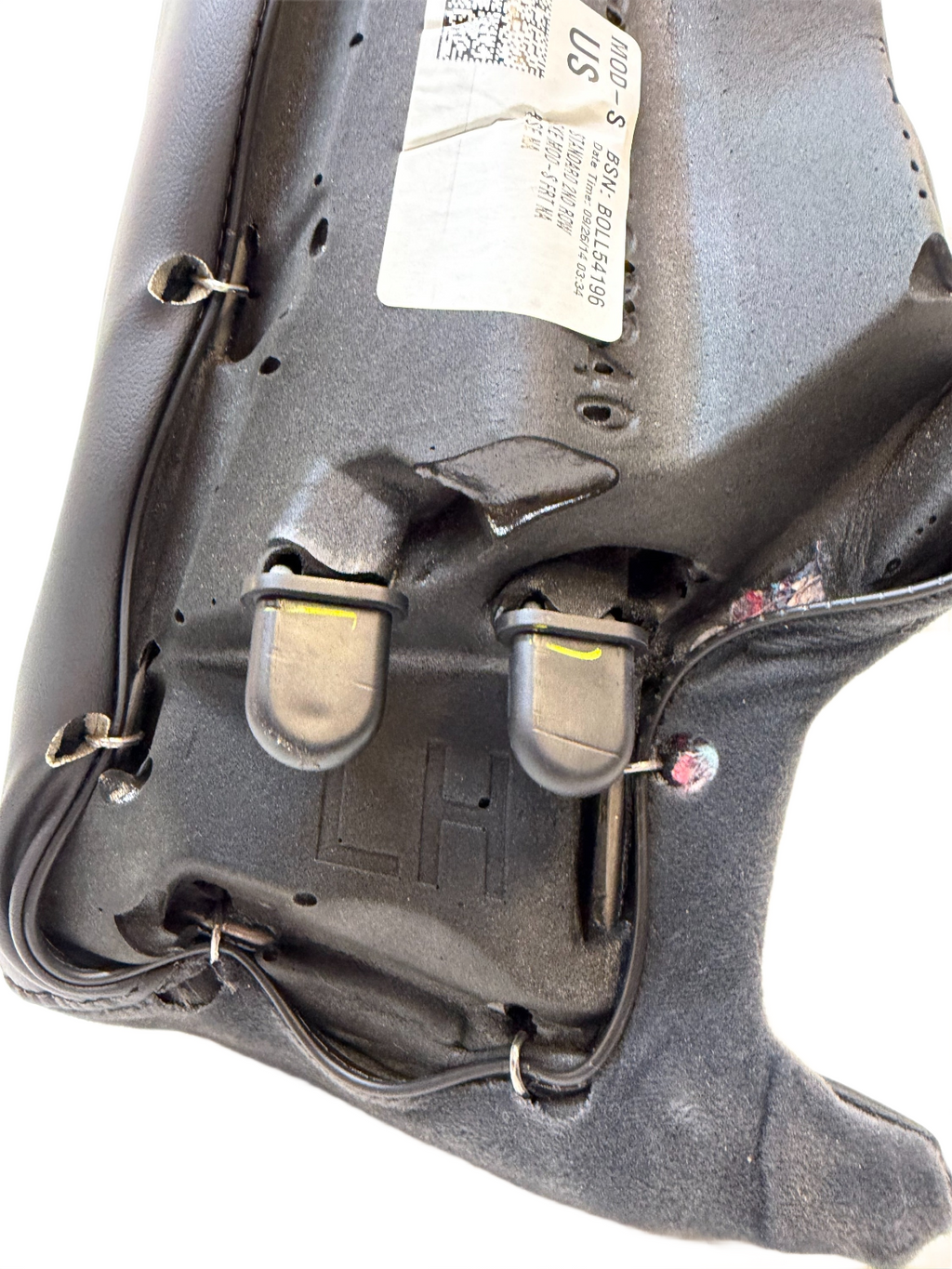 2012-2021 TESLA MODEL S REAR LEFT DRIVER SIDE 2ND ROW SEAT BOLSTER OEM
