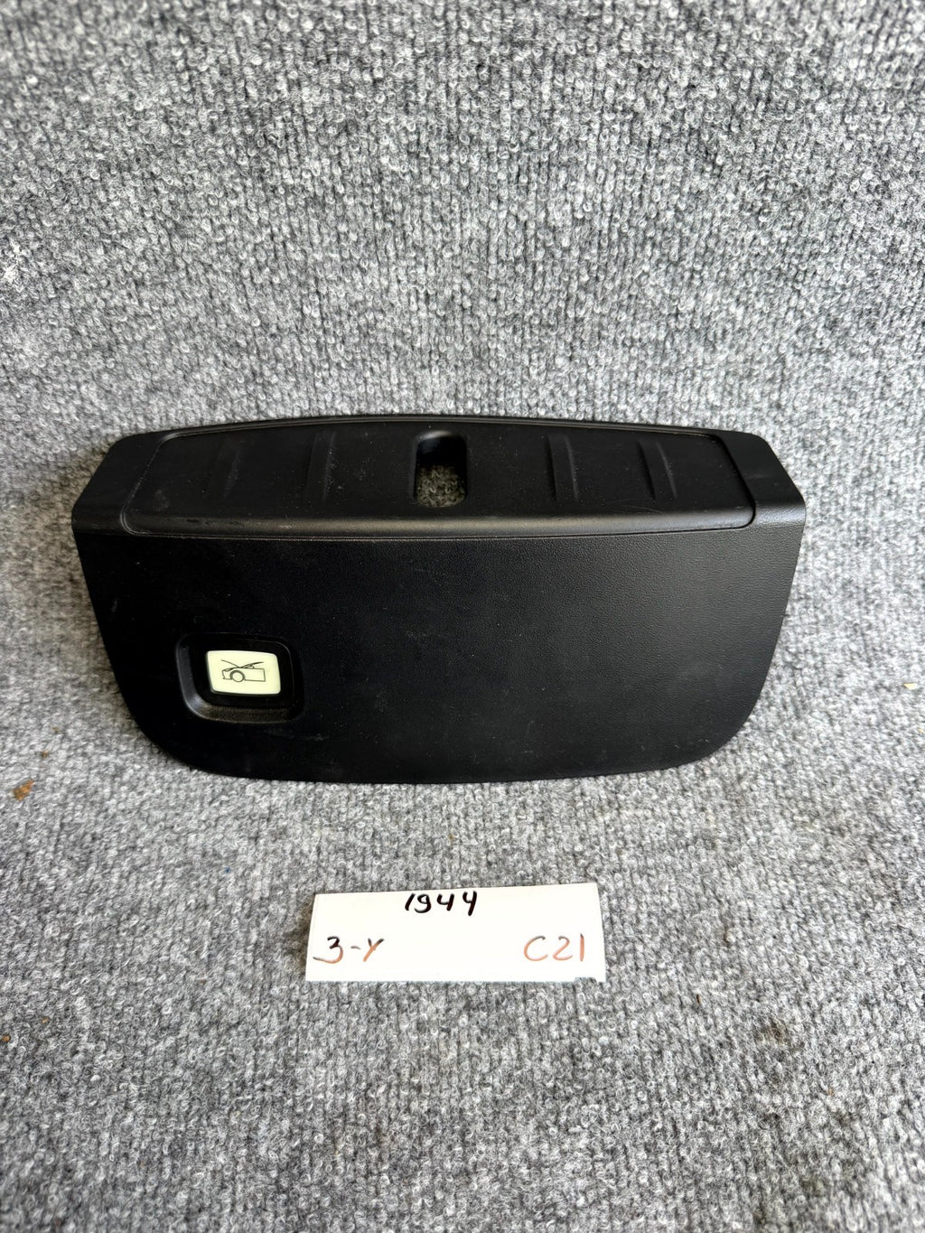 2017 - 2023 TESLA MODEL 3 Y FRONT HOOD BOX LOCK COVER OEM, 1095859-00-A