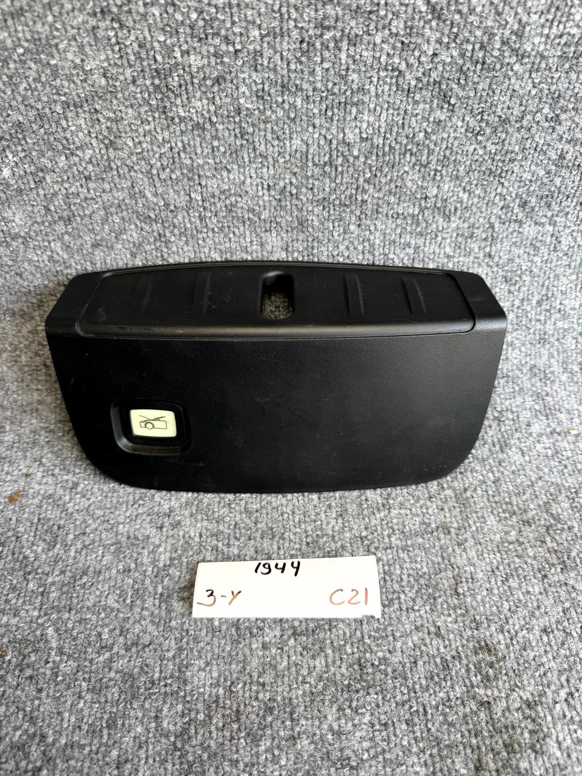 2017 - 2023 TESLA MODEL 3 Y FRONT HOOD BOX LOCK COVER OEM, 1095859-00-A