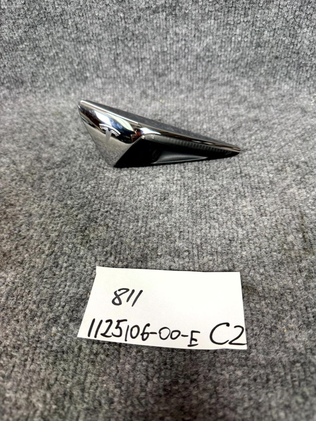 16-20 Tesla Model S X Front Left Side Fender Turn Signal Camera OEM, 103432400A