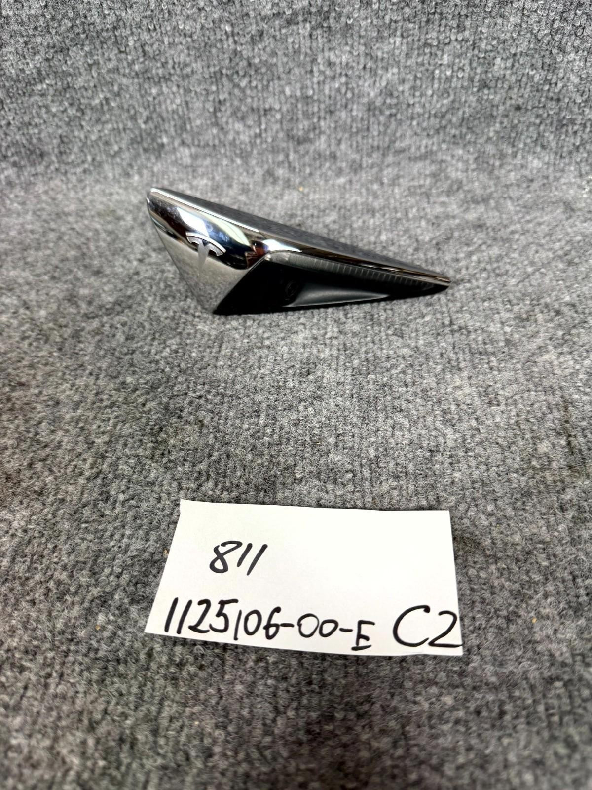 16-20 Tesla Model S X Front Left Side Fender Turn Signal Camera OEM, 103432400A