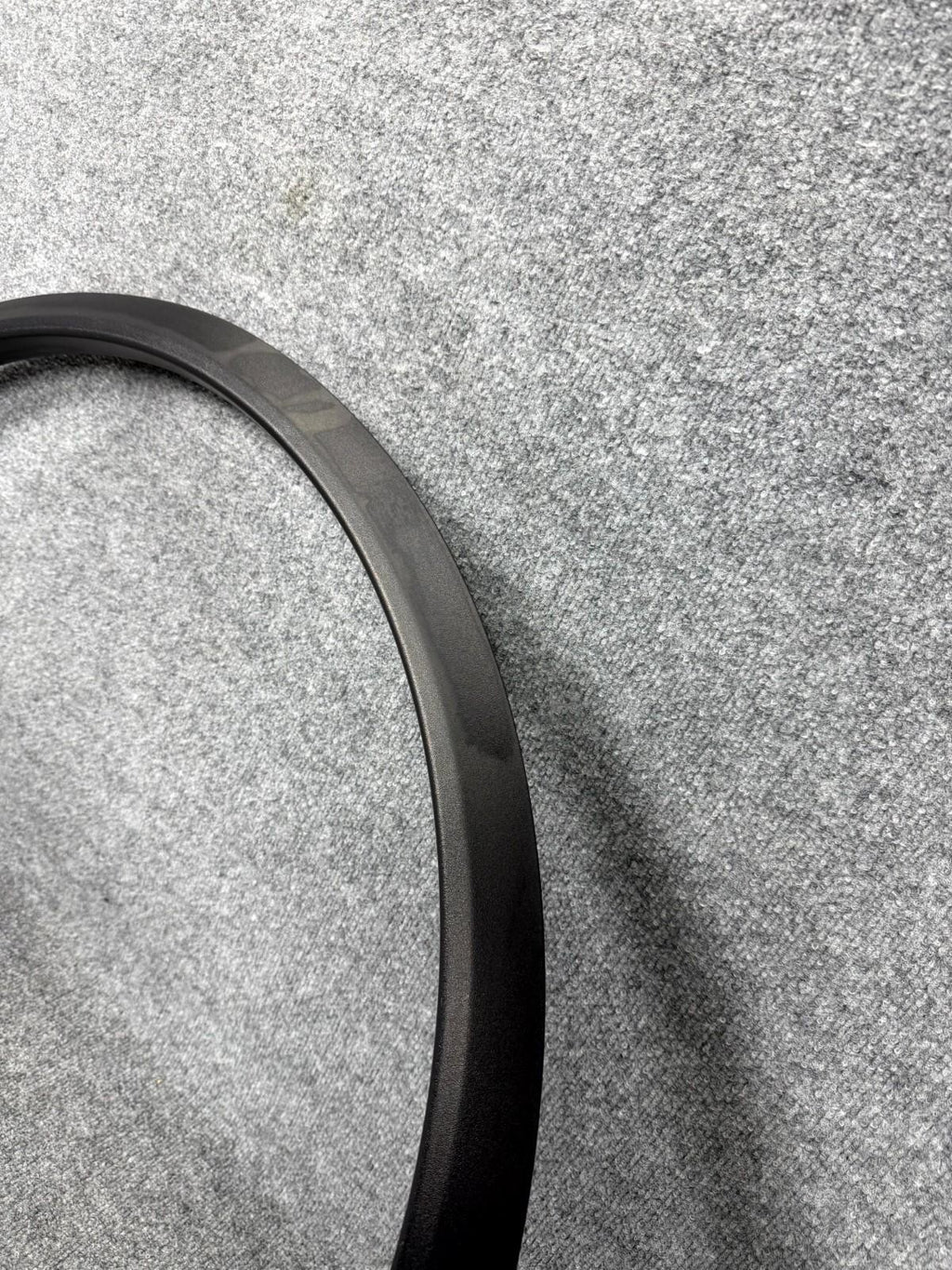 16-21 Tesla Model X Front Left Wheel Arch Trim Panel Molding OEM, 1075636-00-A