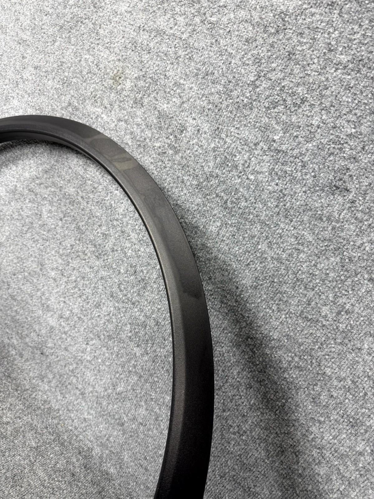 16-21 Tesla Model X Front Left Wheel Arch Trim Panel Molding OEM, 1075636-00-A