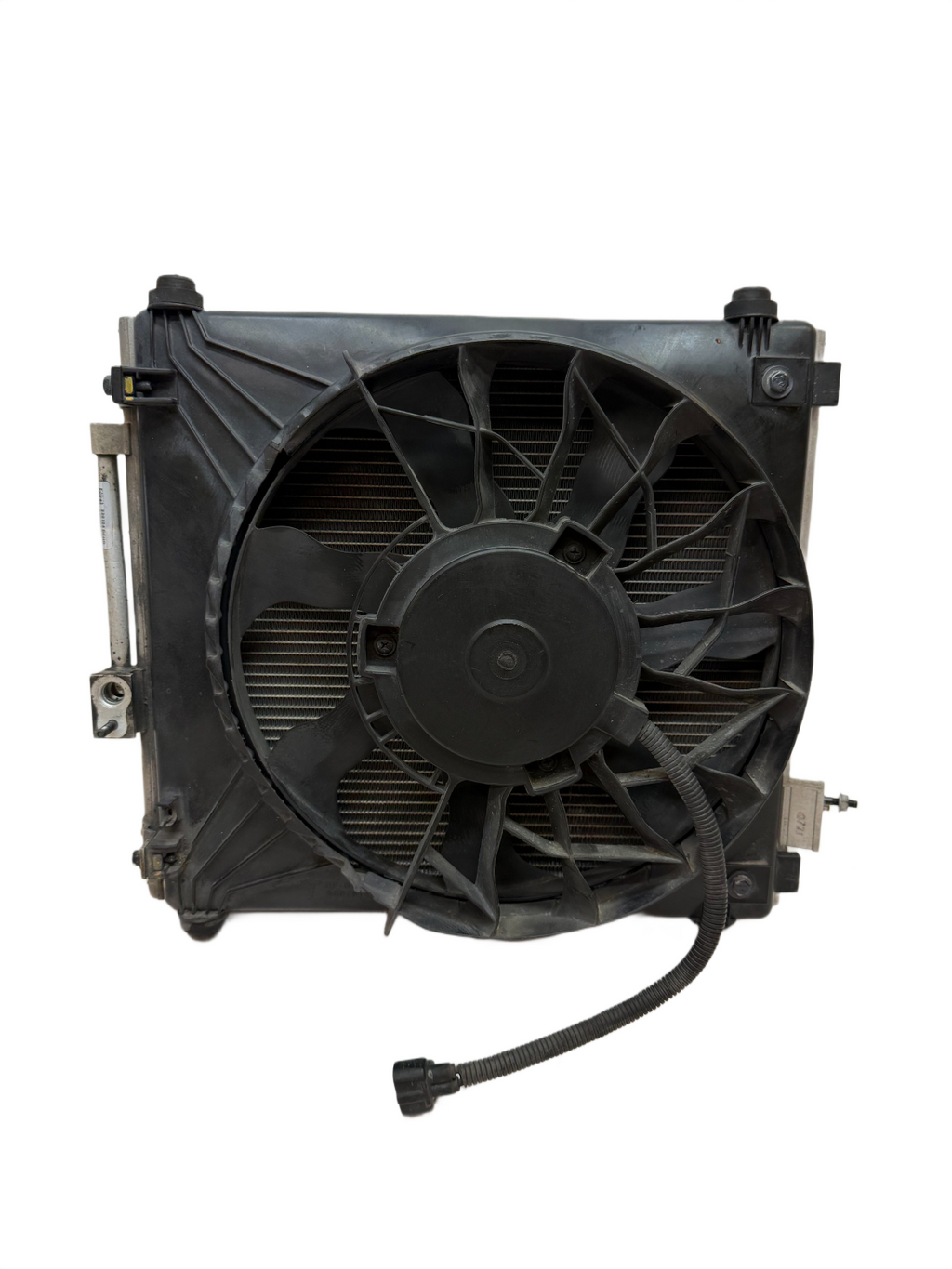 2012-2020 TESLA MODEL S LEFT COOLING FAN SHROUD W/ CONDENCER 6007352-00-F
