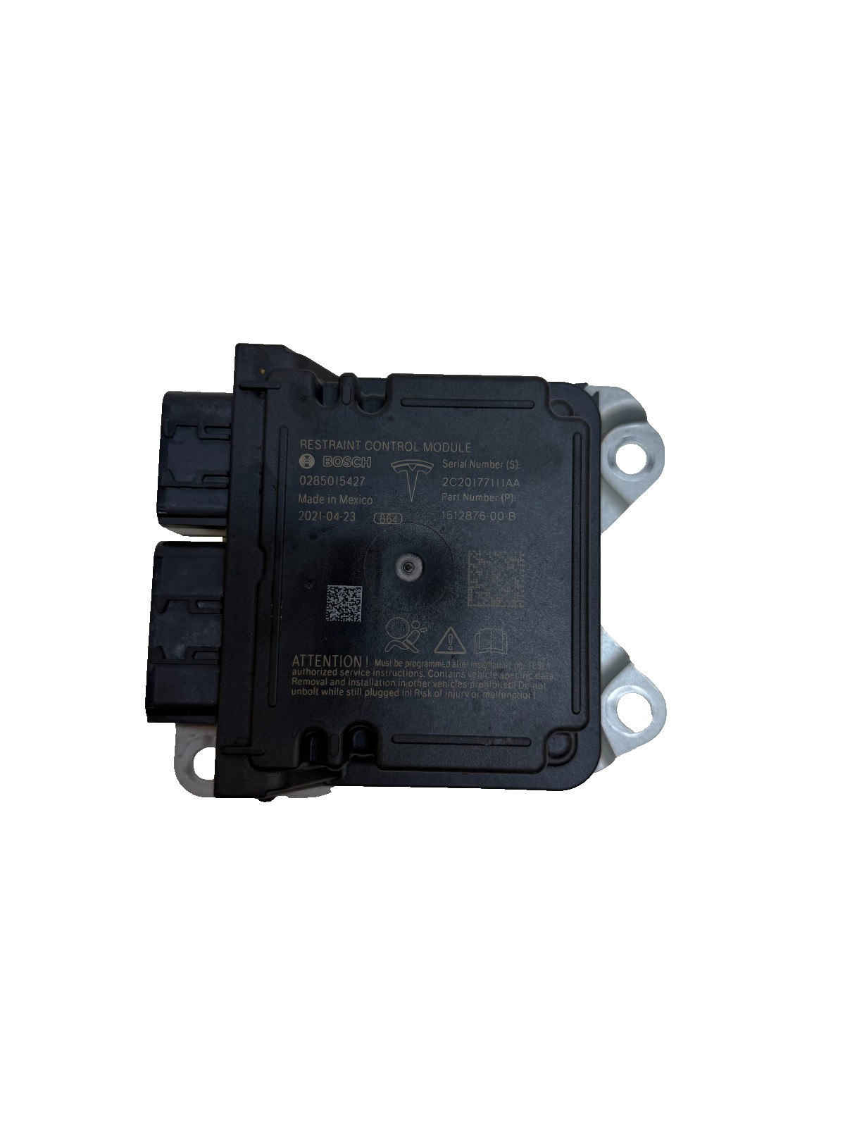 2017-2025 Model Y Universal Restraint Diagnostic Control Module SRS 1512876-00-B