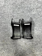 16-20 Tesla Model X Rear Right & Left Side Door Hinge Cover Trim OEM, 104707400G