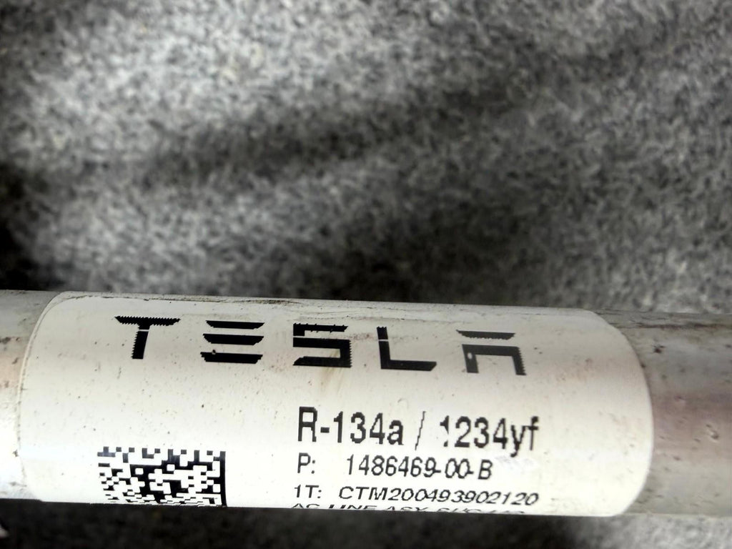 ♦️16-20 Tesla Model X AC Air Conditioning Hose Tube Pipeline OEM, 1486469-00-C