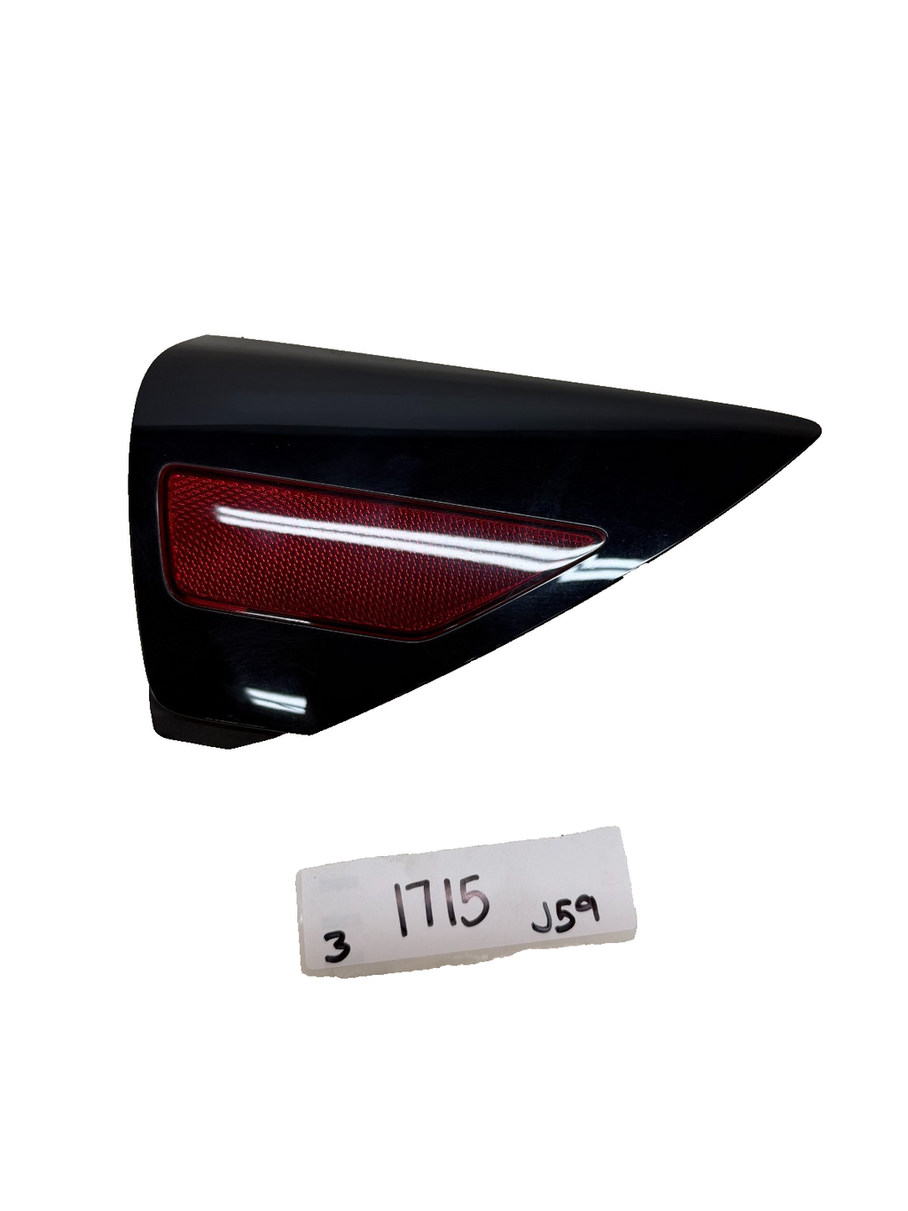 17-23 Tesla Model 3 Rear Right Taillight Charge Port Door Reflector 1518783-00-A