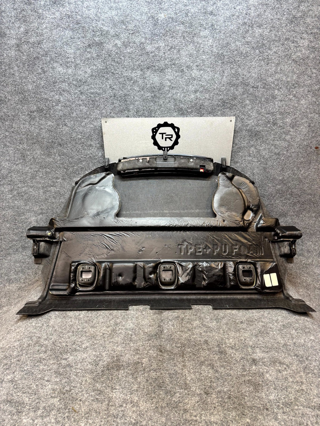 2017-2023 TESLA MODEL 3 REAR DECK SHELF COVER INNER PANEL OEM, 1099221-00-D