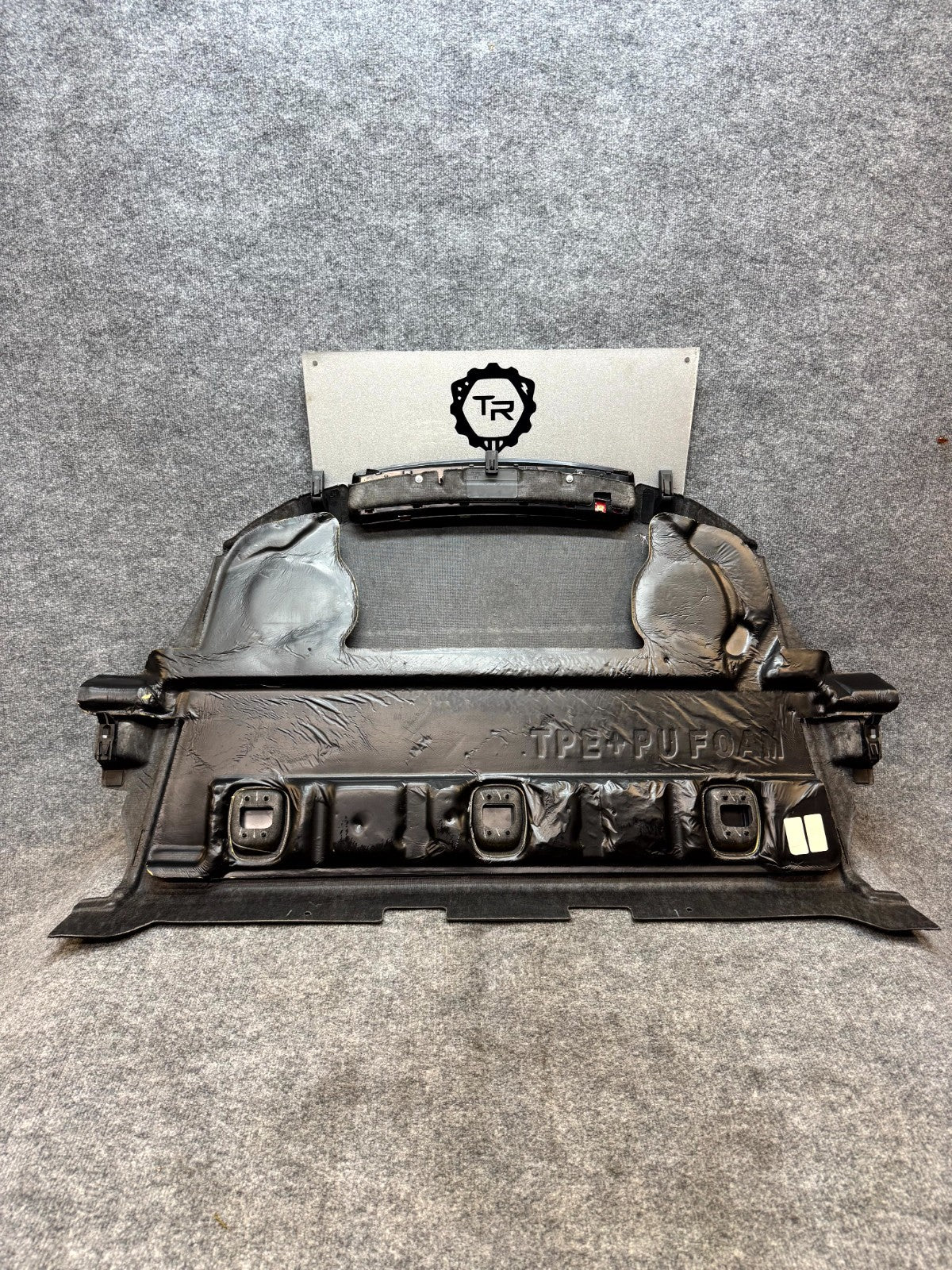 2017-2023 TESLA MODEL 3 REAR DECK SHELF COVER INNER PANEL OEM, 1099221-00-D