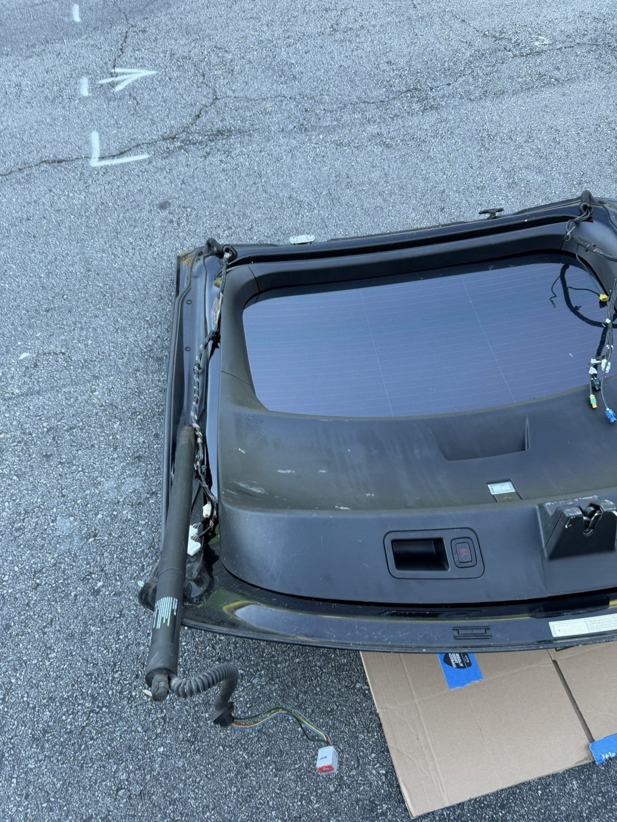 ♦️ 2016-2020 Model S Liftgate Trunk Lid Tailgate Hatch Shell Black w/ Glass