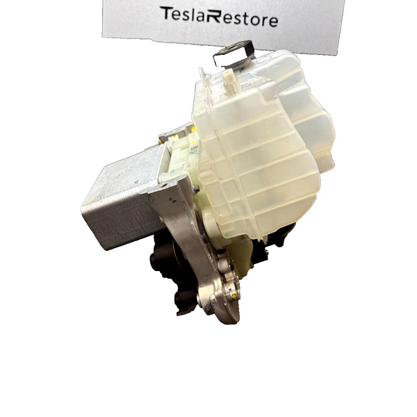2017 – 2023 TESLA MODEL 3 SUPERMANIFOLD COOLANT RESERVOIR OEM, 1523007-00-E