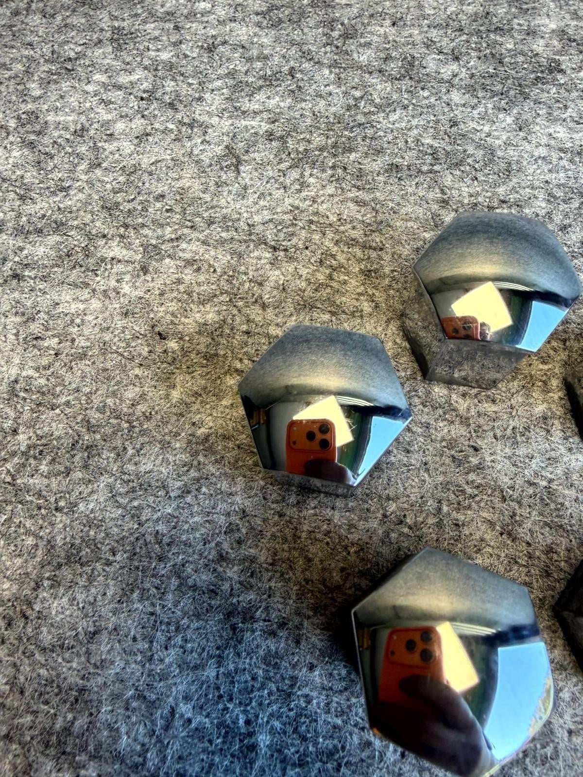 ♦️2017-2023 TESLA MODEL 3 WHEEL RIM LUG NUT BOLT CAP COVER SET OF 5 OEM