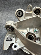 2020-2024 TESLA MODEL Y REAR LEFT SPINDLE KNUCKLE HUB & SHIELD OEM, 1188411-00-F