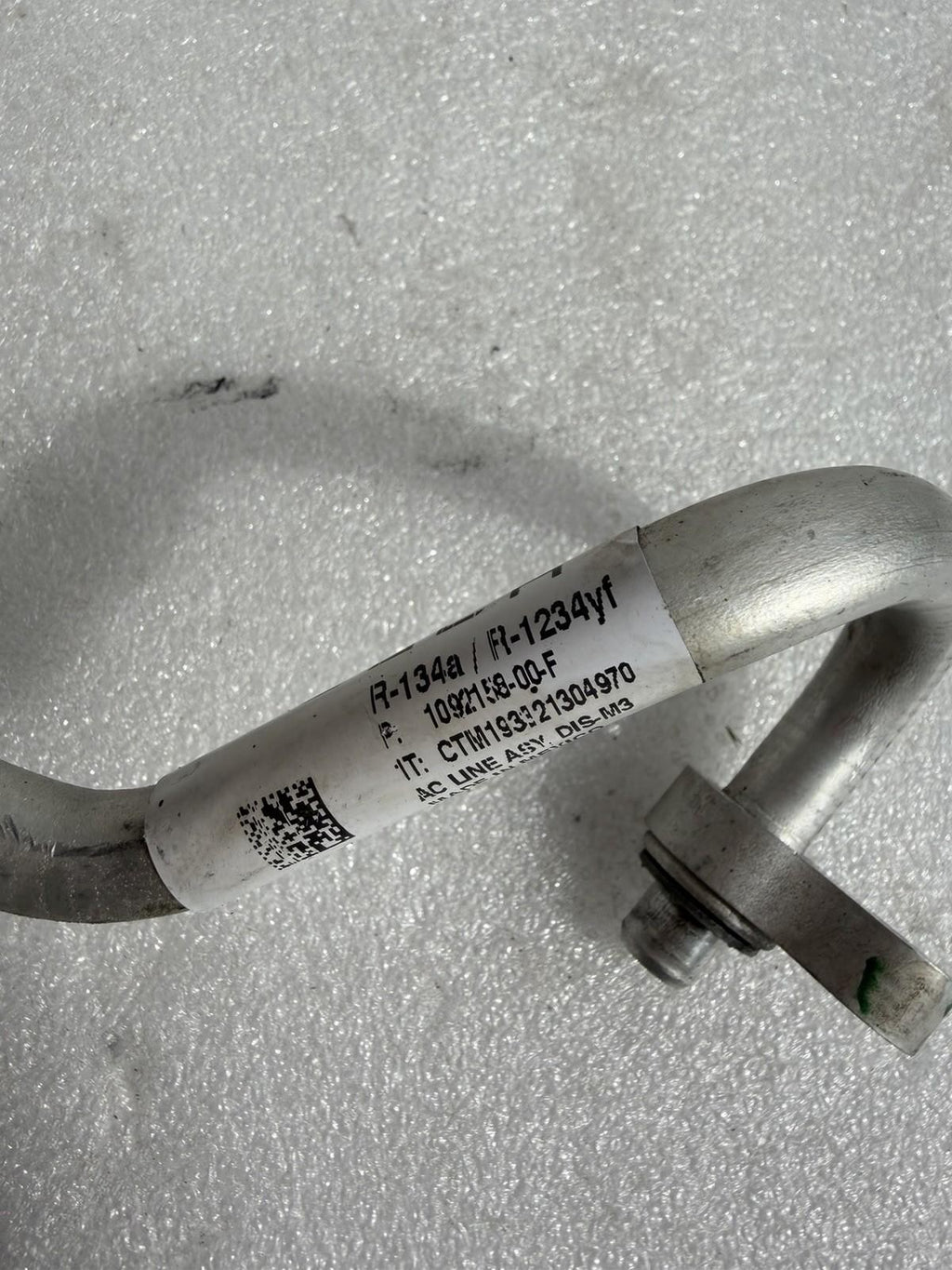 ♦️17-23 TESLA MODEL 3 A/C AIR CONDITION HOSE LINE DISCHARGE PIPE OEM,109215800F