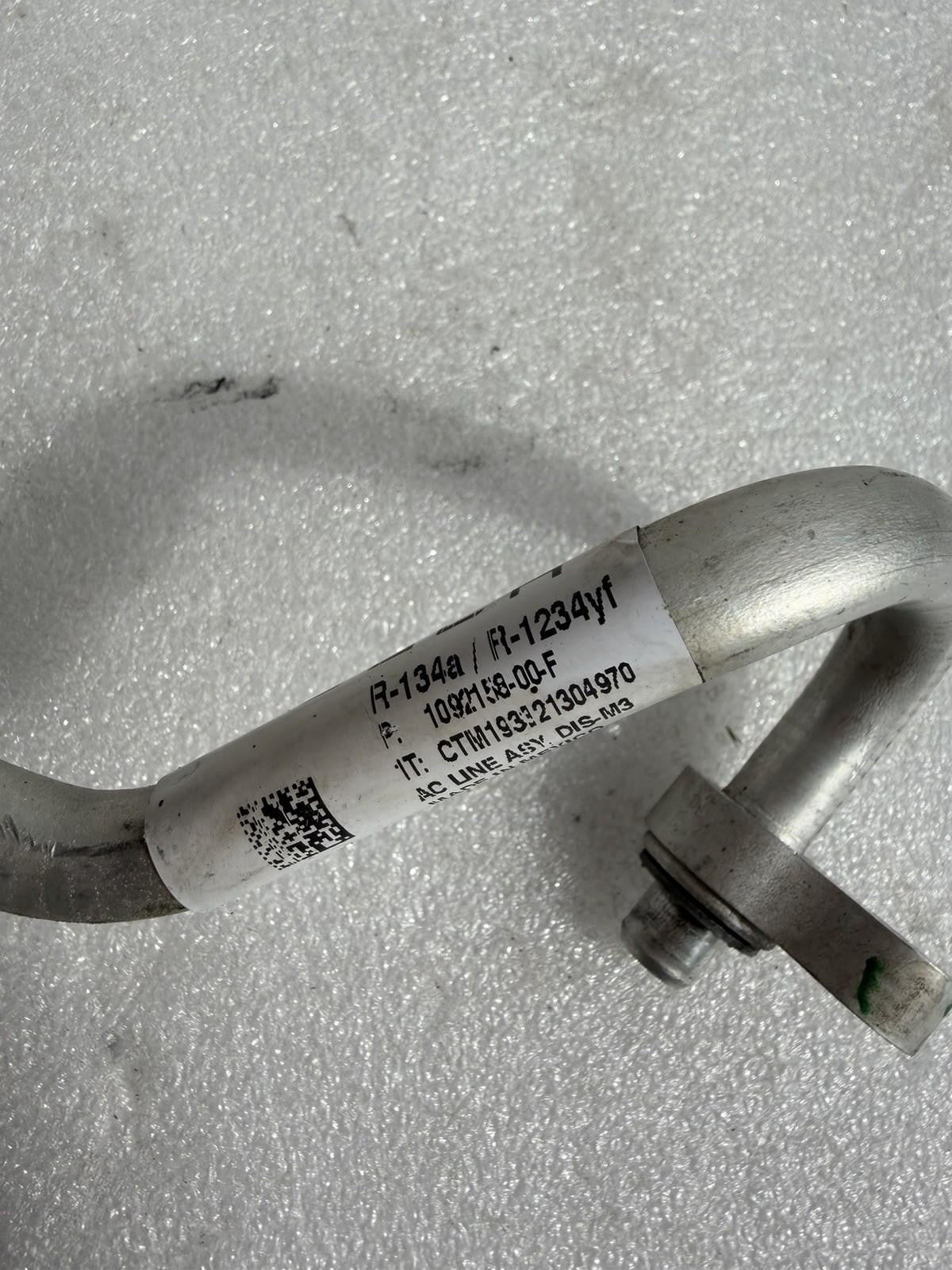 ♦️17-23 TESLA MODEL 3 A/C AIR CONDITION HOSE LINE DISCHARGE PIPE OEM,109215800F