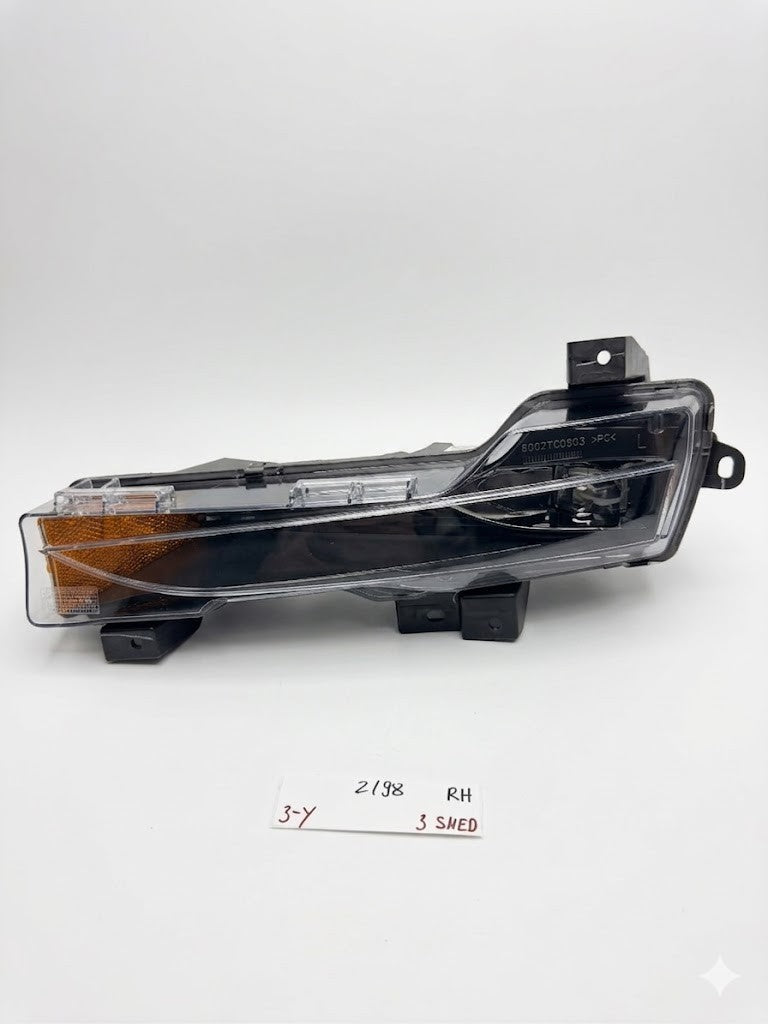 2021-2023 Tesla Model 3 Y Left LH LED Fog Light Lamp 1077391-00-F