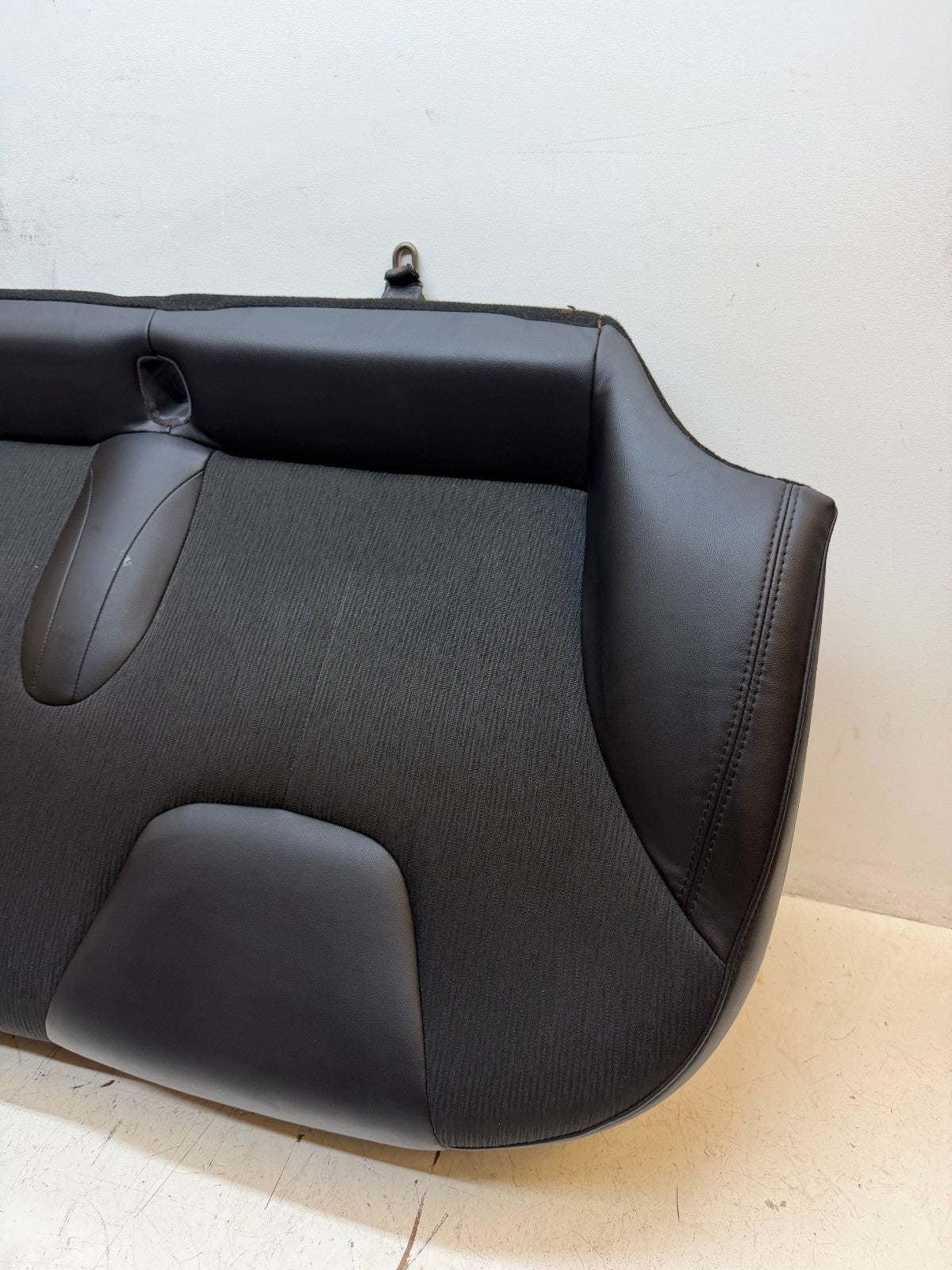 2012-2020 TESLA MODEL S REAR LOWER BOTTOM SEAT CUSHION BLACK OEM 1037338-01-A