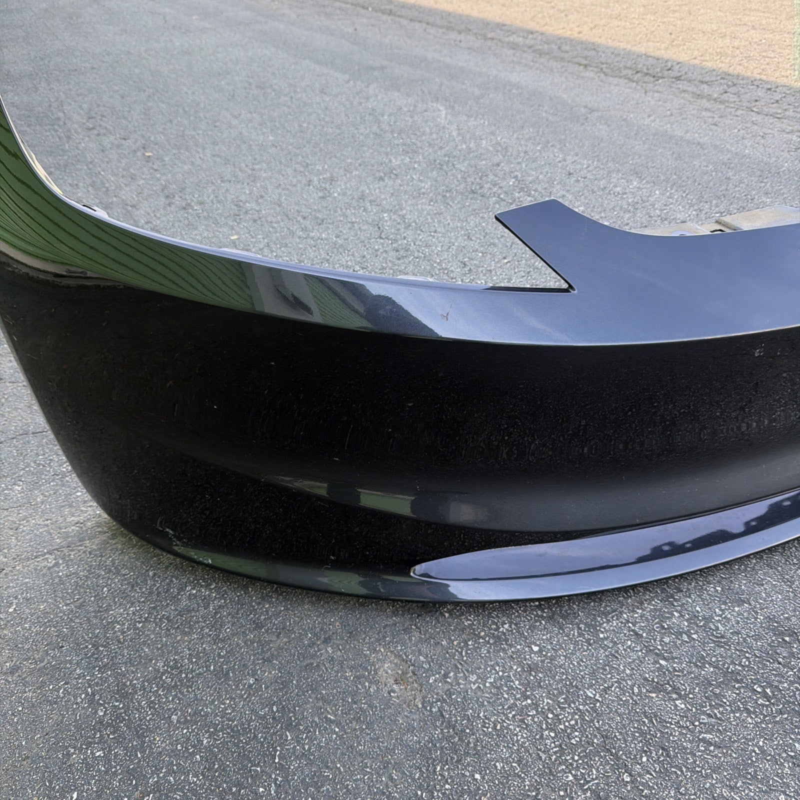 2024-2026 Tesla Model 3 Front Bumper Cover Primed Non-Performance 2005802-00-B