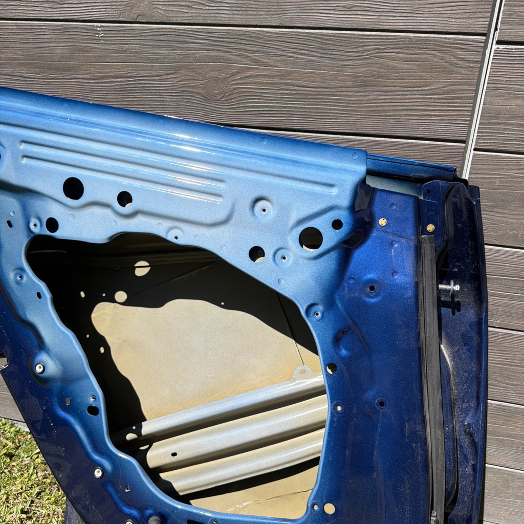 2020 - 2024 TESLA MODEL Y REAR LEFT DRIVER SIDE DOOR SHELL PANEL OEM BLUE_PPSB