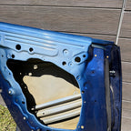 2020 - 2024 TESLA MODEL Y REAR LEFT DRIVER SIDE DOOR SHELL PANEL OEM BLUE_PPSB