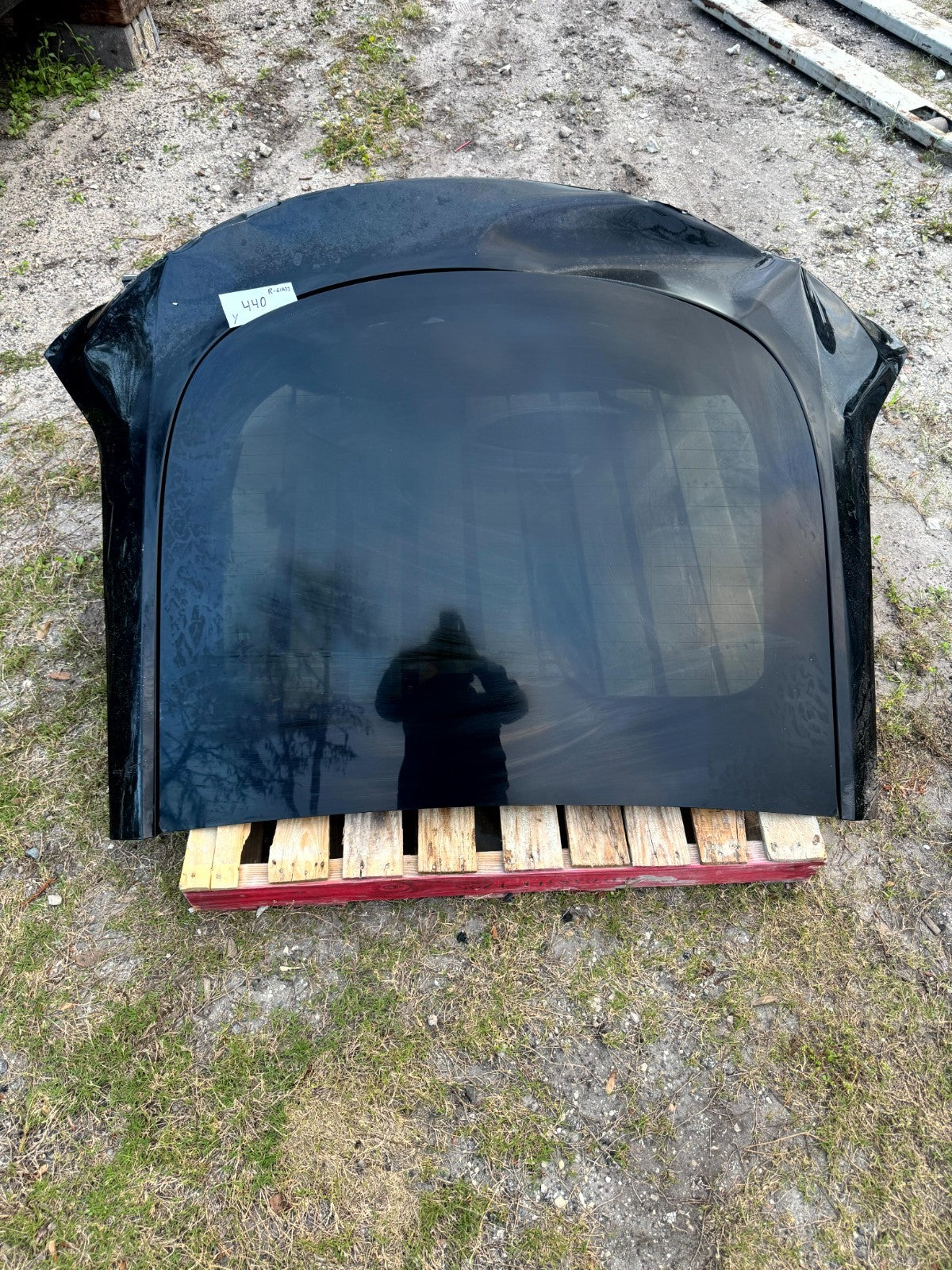 2017 - 2023 TESLA MODEL 3 REAR WINDSHIELD LIFTGATE GLASS OEM, 1509126-00-F